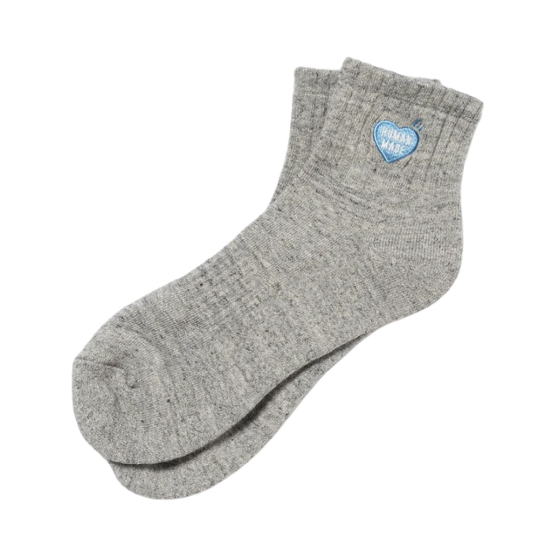 HM27GD057 Human Made Pile Short Socks Gray