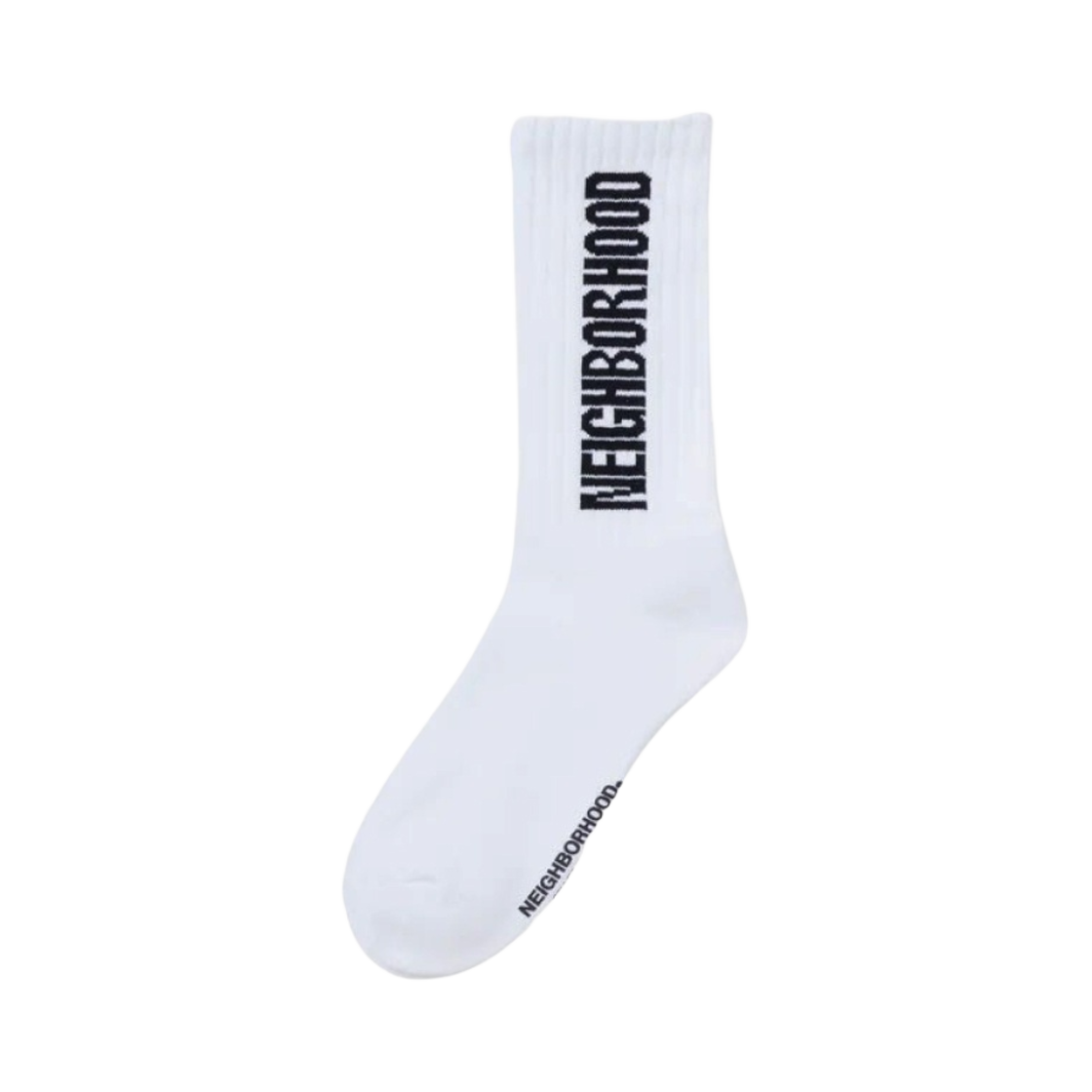 네이버후드 CI 로고 삭스 화이트(Neighborhood CI Logo Socks White) - 1