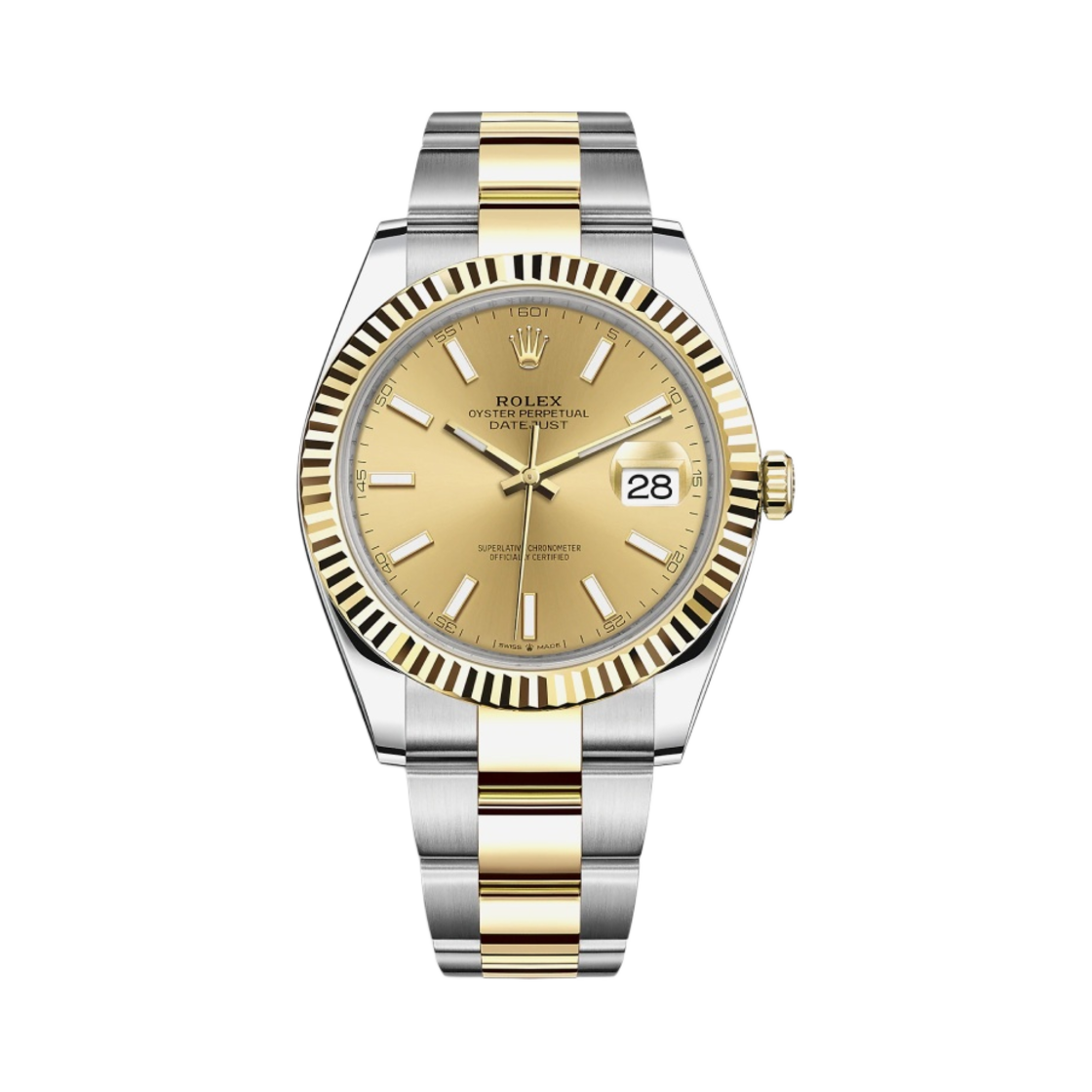 126333 Rolex Datejust 41mm 126333 Champagne Oyster - 대표 이미지 #1