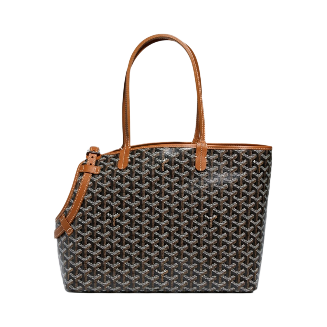 고야드 시앙 그리백 블랙 탄(Goyard Chien Gris Bag Black Tan) - 2