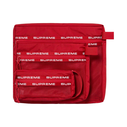 슈프림 오거나이저 파우치 세트 레드 - 22FW | Supreme | KREAM
