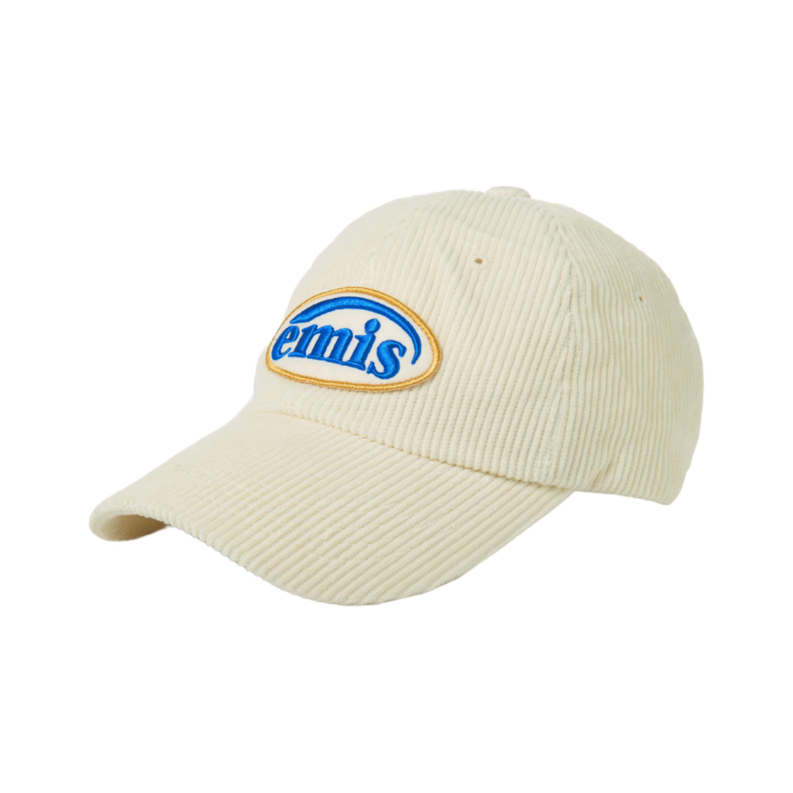 - Emis Corduroy Wappen Ball Cap Cream
