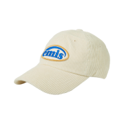 Emis Corduroy Wappen Ball Cap Cream