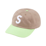 Supreme 2-Tone S Logo 6-Panel Tan - 24SS