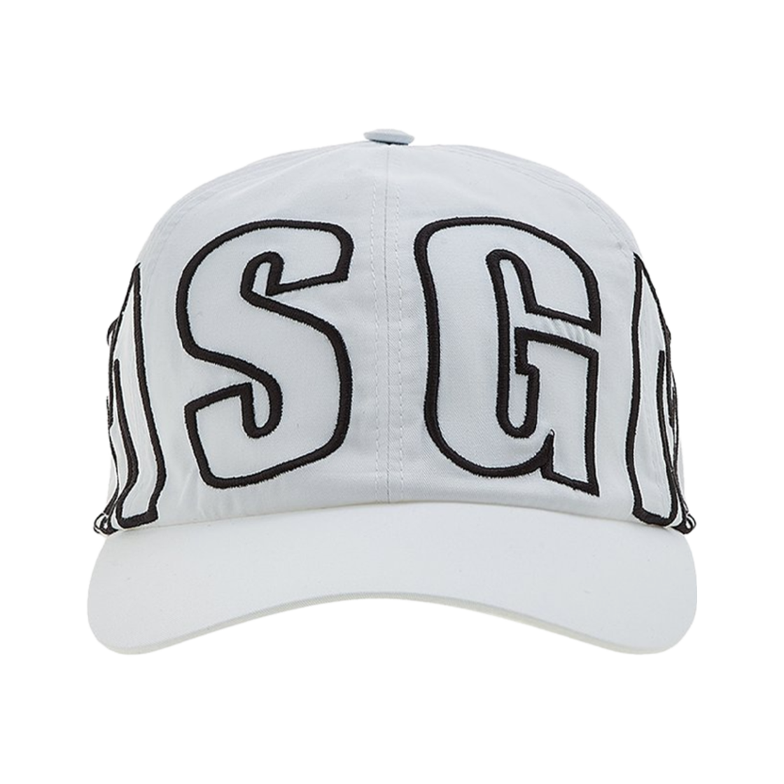 3340ML01-227558-01 MSGM Logo Baseball Cap White