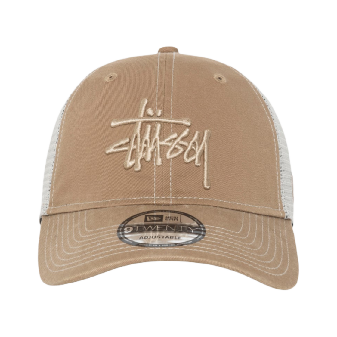 스투시 뉴에라 9Twenty 베이직 트러커 카키(Stussy New Era 9twenty Basic Trucker Khaki)