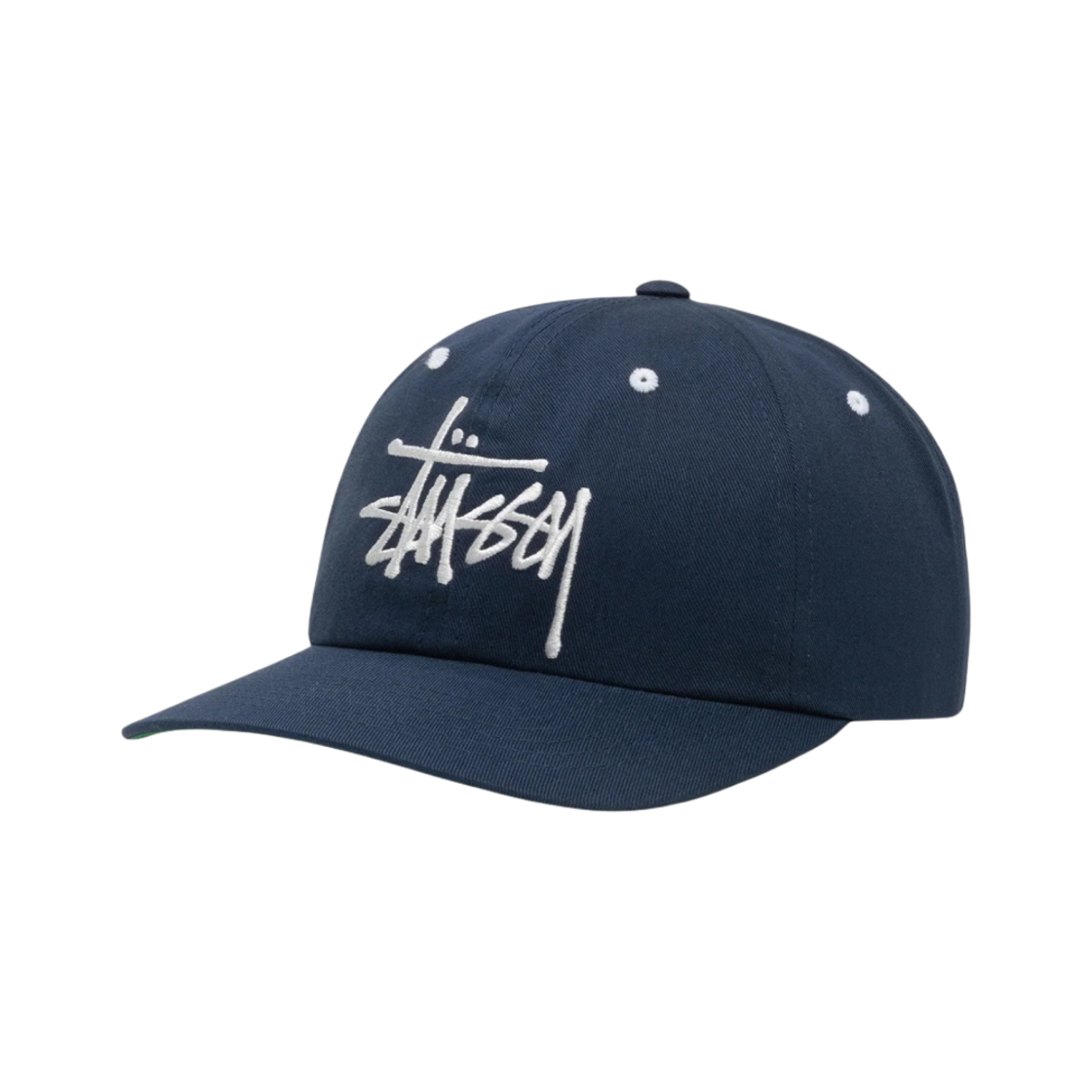 스투시 로우 프로파일 빅 베이직 스냅백 네이비(Stussy Low Profile Big Basic Snapback Navy) - 2