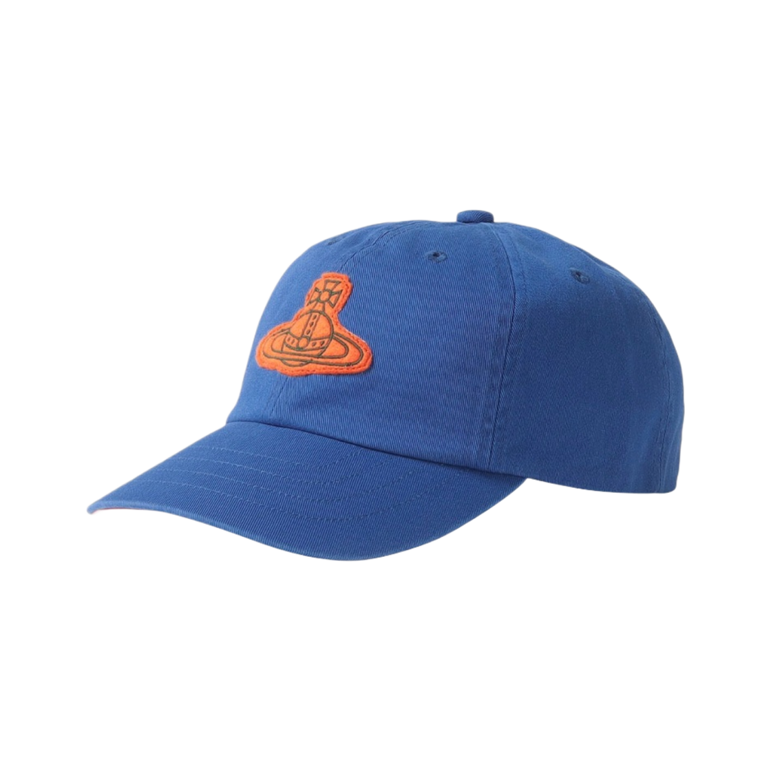 (W) 비비안 웨스트우드 ORB 패치 캡 블루((W) Vivienne Westwood ORB Patch Cap Blue) - 1