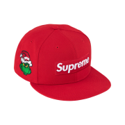 Supreme Grinch Box Logo New Era Red - 24FW