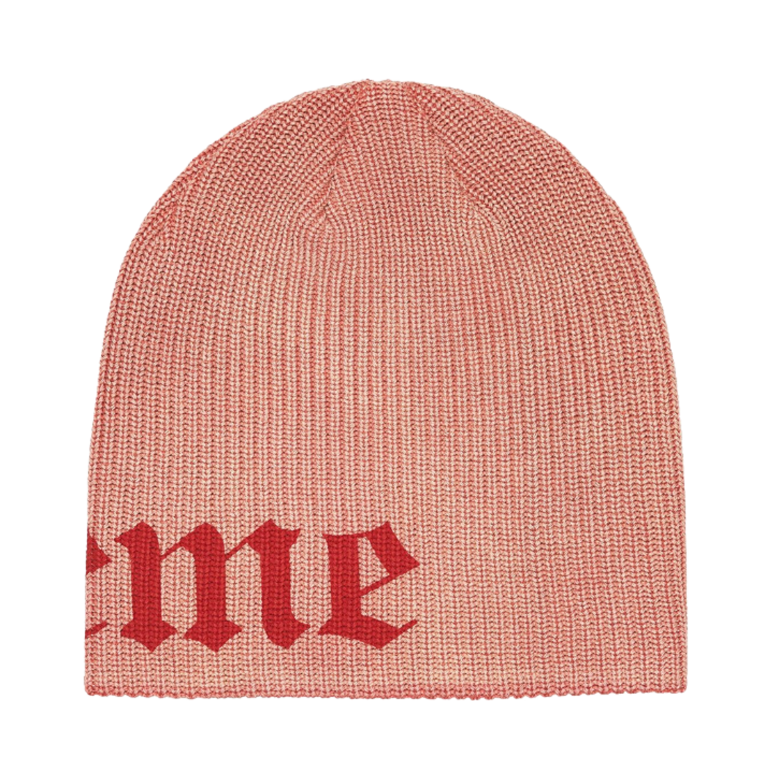 supreme old English beanie 赤 Supreme Old English Printed Beanie