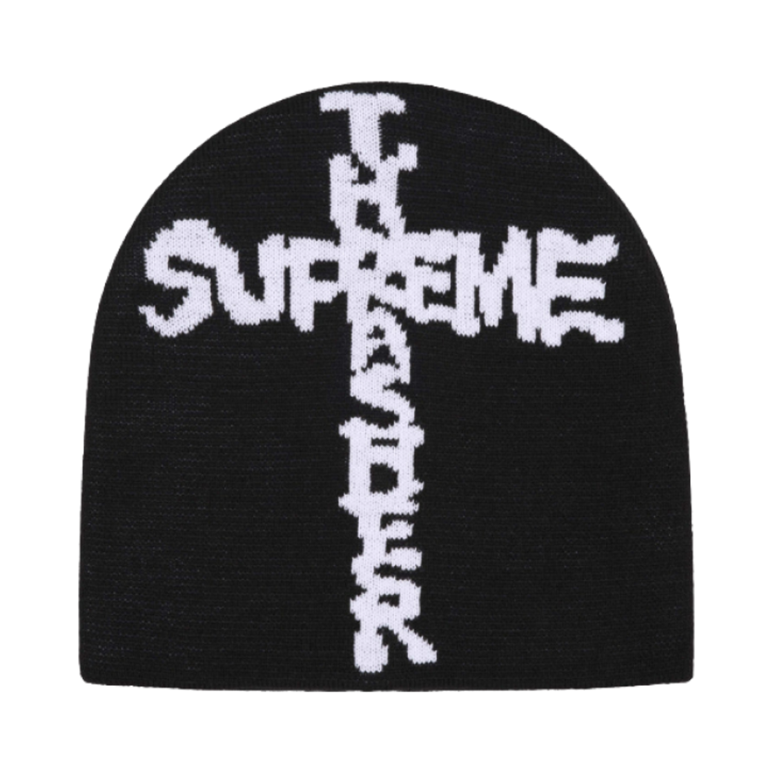 슈프림 x 트레셔 비니 블랙 - 24FW(Supreme x Thrasher Beanie Black - 24FW)