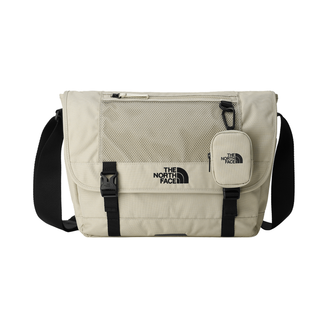 NN2PQ72K The North Face Super Messenger Bag Large Light Beige