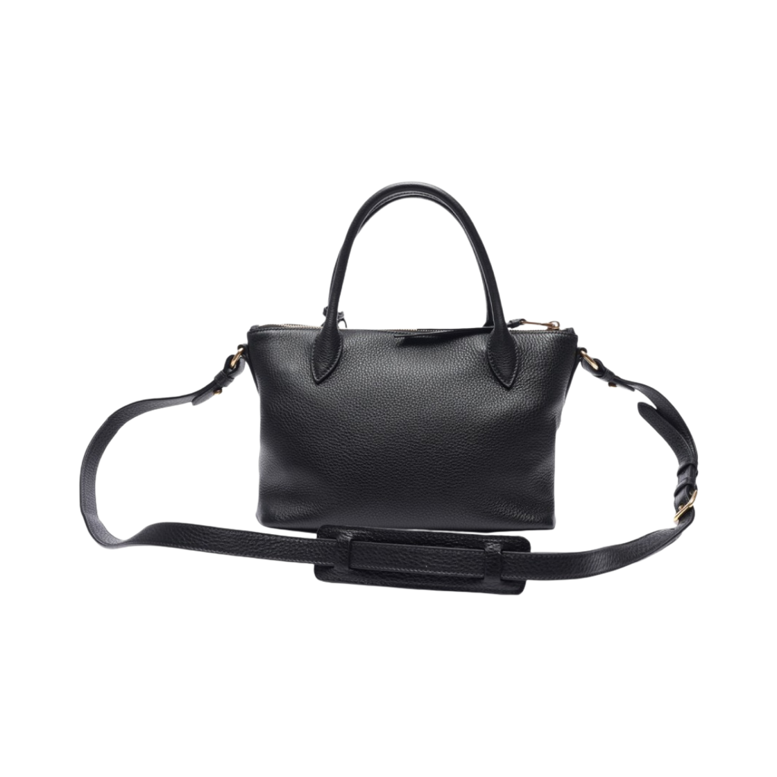 프라다 다이노 레더 토트백 블랙(Prada Daino Leather Tote Bag Black) - 3