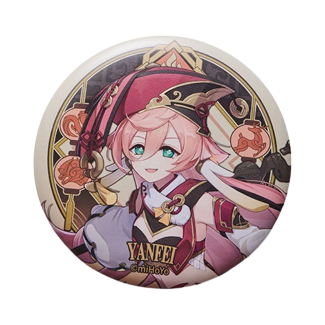 6974096534203 Genshin Badge Liyue Theme Yanfei