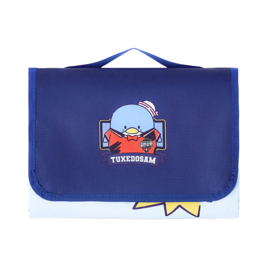SPMAT25KXSAN003TS K League x Sanrio Characters Picnic Mat Tuxedosam Navy