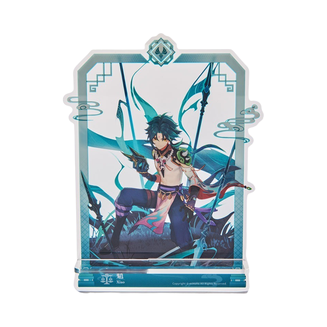 원신 아크릴 휴대폰 거치대 호법야차 소(Genshin Phone Stand Vigilant Yaksha Xiao)