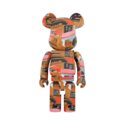Bearbrick Andy Warhol x Jean-Michel Basquiat #2 1000%