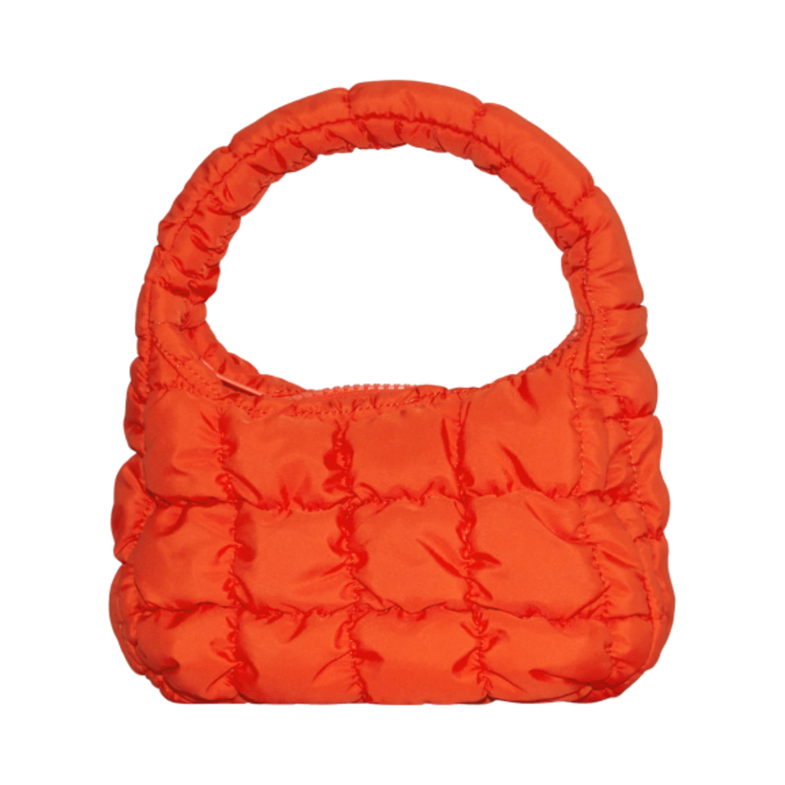 코스 퀼티드 마이크로백 오렌지(COS Quilted Micro Bag Orange)