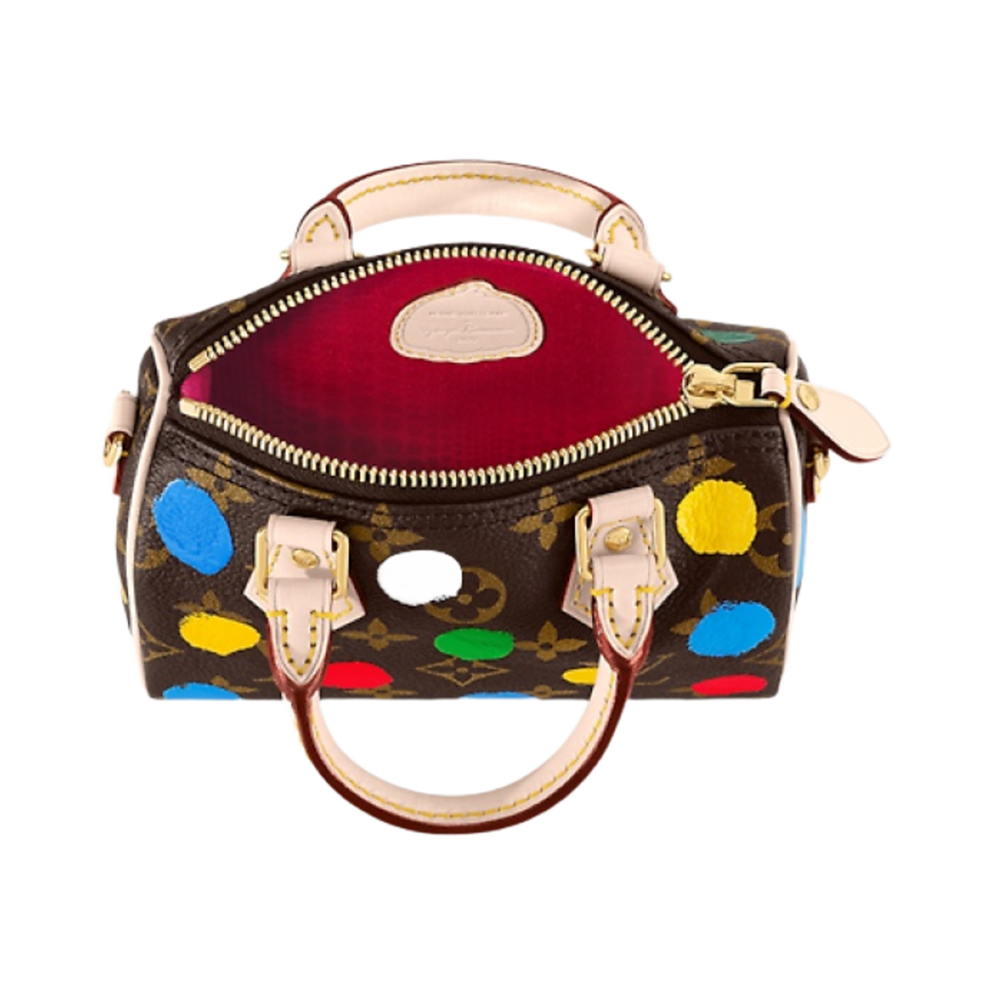 루이비통 x 야요이 쿠사마 나노 스피디 닷 프린트 모노그램(Louis Vuitton x YK Nano Speedy Dots Print Monogram) - 3