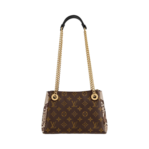Louis Vuitton Exotic Leather Surenne BB Shoulder Bag Gold Marron