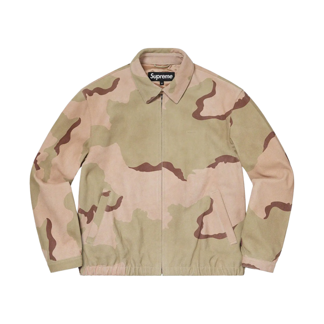 슈프림 스웨이드 해링턴 자켓 데저트 카모 - 22SS(Supreme Suede Harrington Jacket Desert Camo- 22SS) - 1
