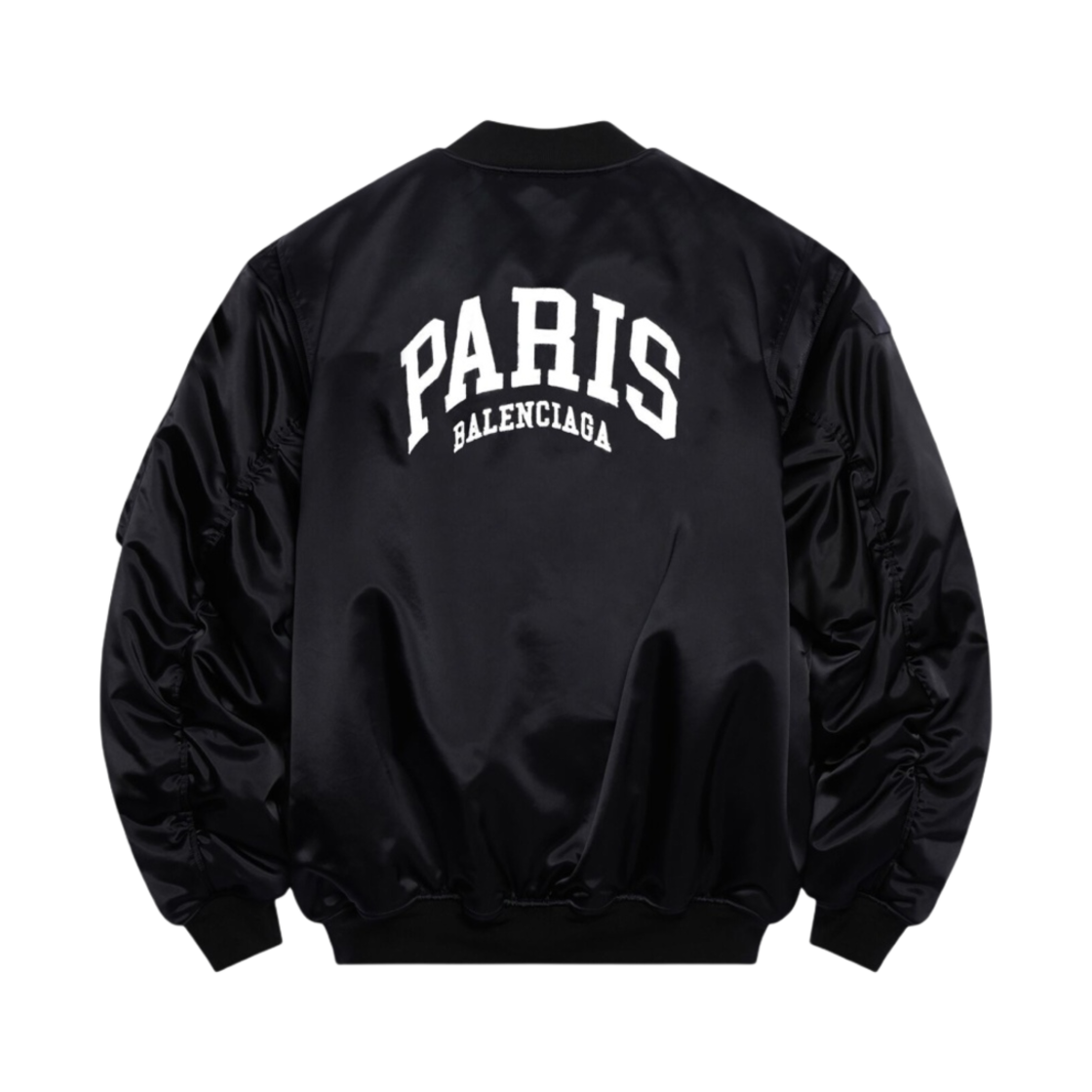 발렌시아가 시티 파리 나일론 봄버 블랙(Balenciaga Cities Paris Nylon Bomber Black) - 2