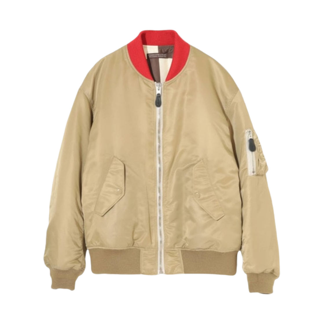 언더커버 x 프라그먼트 UC2C9209-1 리버시블 MA-1 자켓 베이지(Undercover x Fragment UC2C9209-1 Reversible MA-1 Jacket Beige)