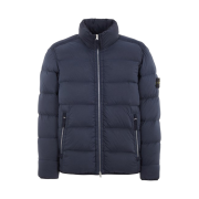 Stone Island 44028 Seamless Tunnel Nylon Down-TC Blouson Navy Blue - 23FW