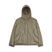 Thug Club Cave Down Jacket Beige