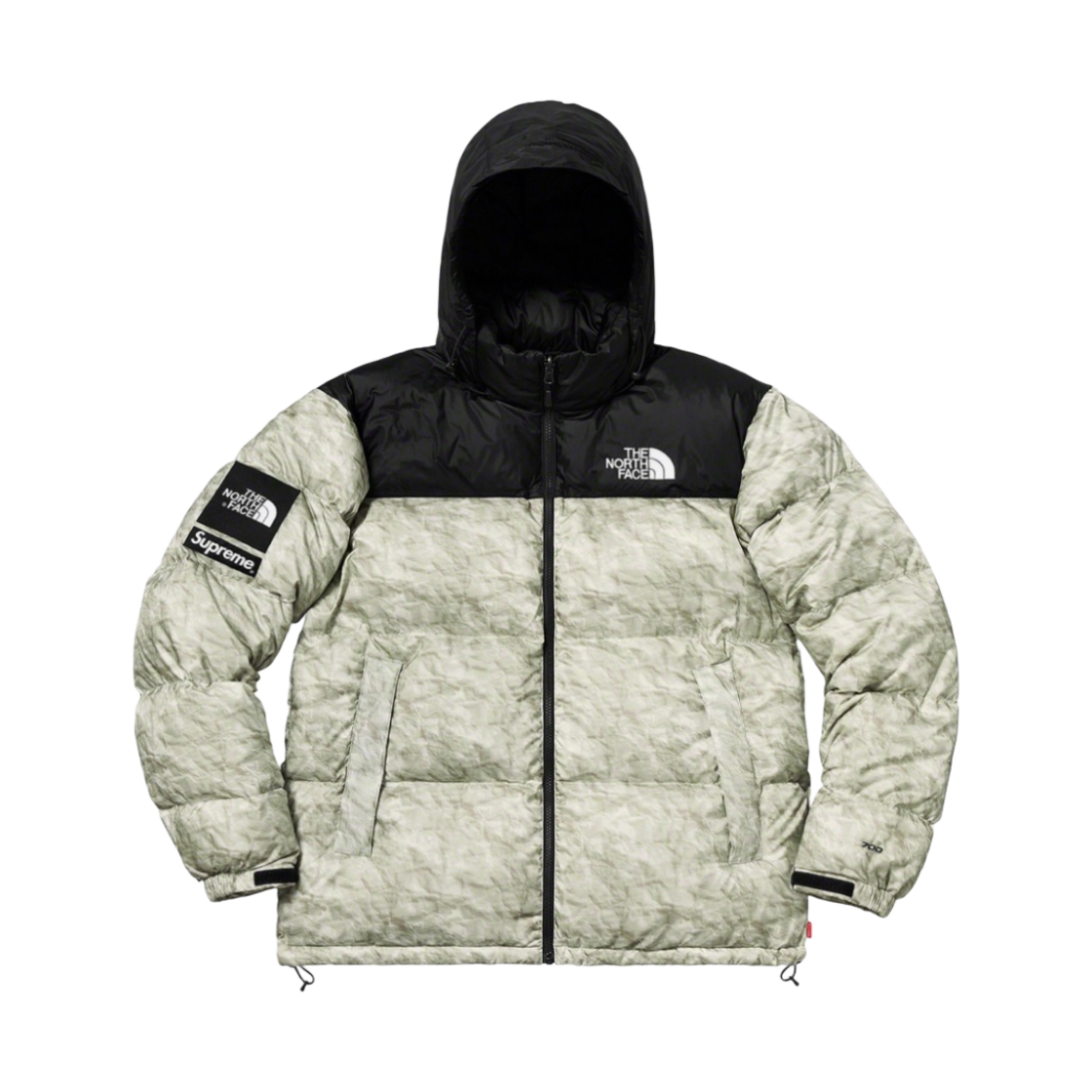 슈프림 x 노스페이스 페이퍼 프린트 눕시 자켓 - 19FW(Supreme x The North Face Paper Print Nuptse Jacket - 19FW)