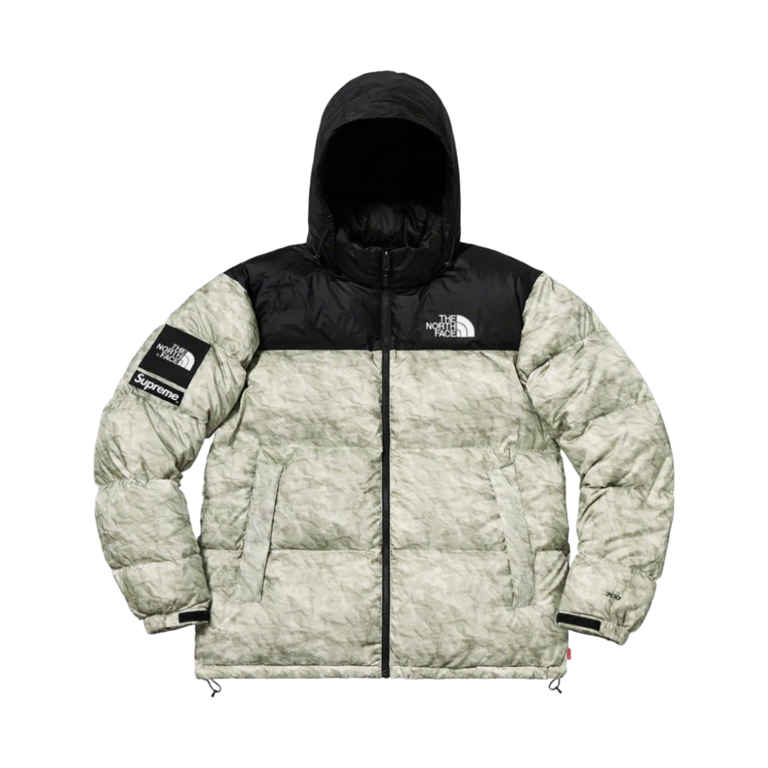 Supreme Supreme x The North Face Paper Print Nuptse Jacket - 19FW · S