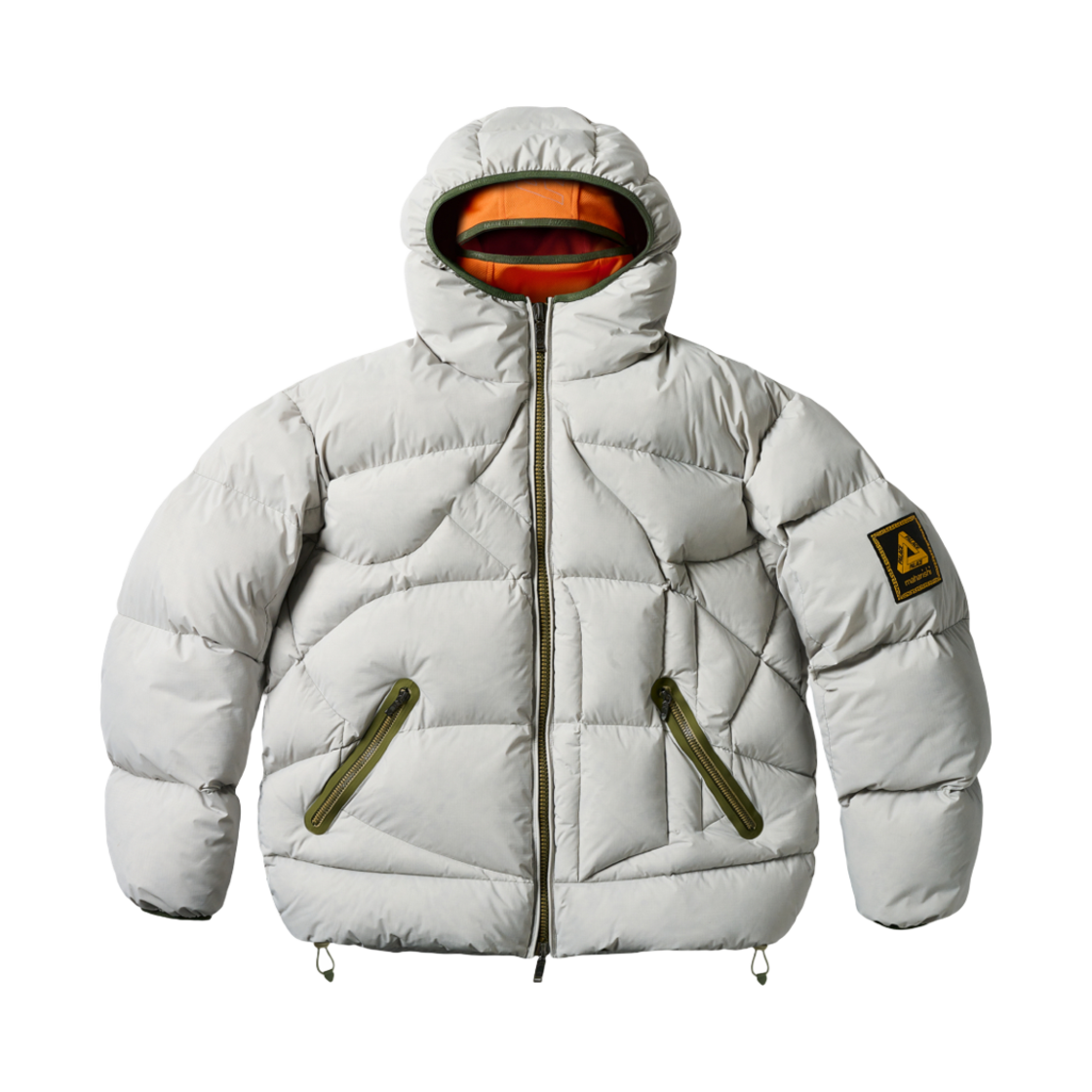 팔라스 x 마하리시 템플 푸파 자켓 아이스 - 25SS(Palace x Maharishi Temple Puffa Jacket Ice - 25SS)