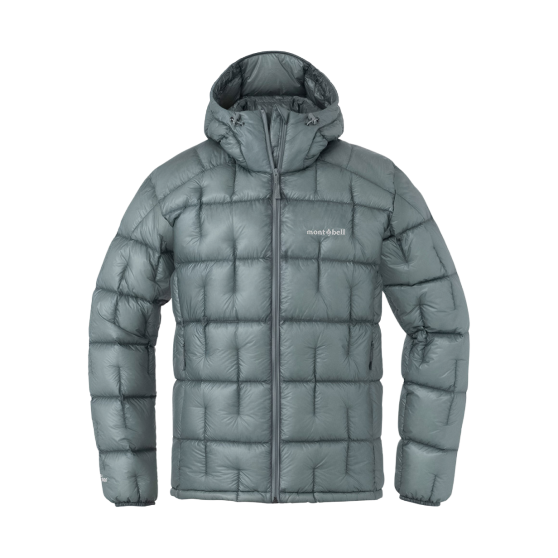 1101528 Montbell Plasma 1000 Alpine Down Parka Light Gray