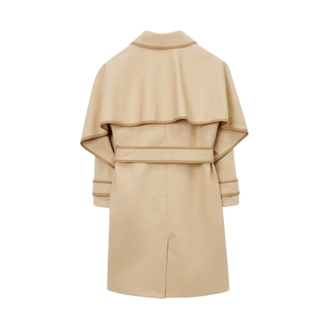(키즈) 버버리 코튼 트윌 트렌치 코트 소프트 펀((Kids) Burberry Cotton Twill Trench Coat Soft Fawn) - 2