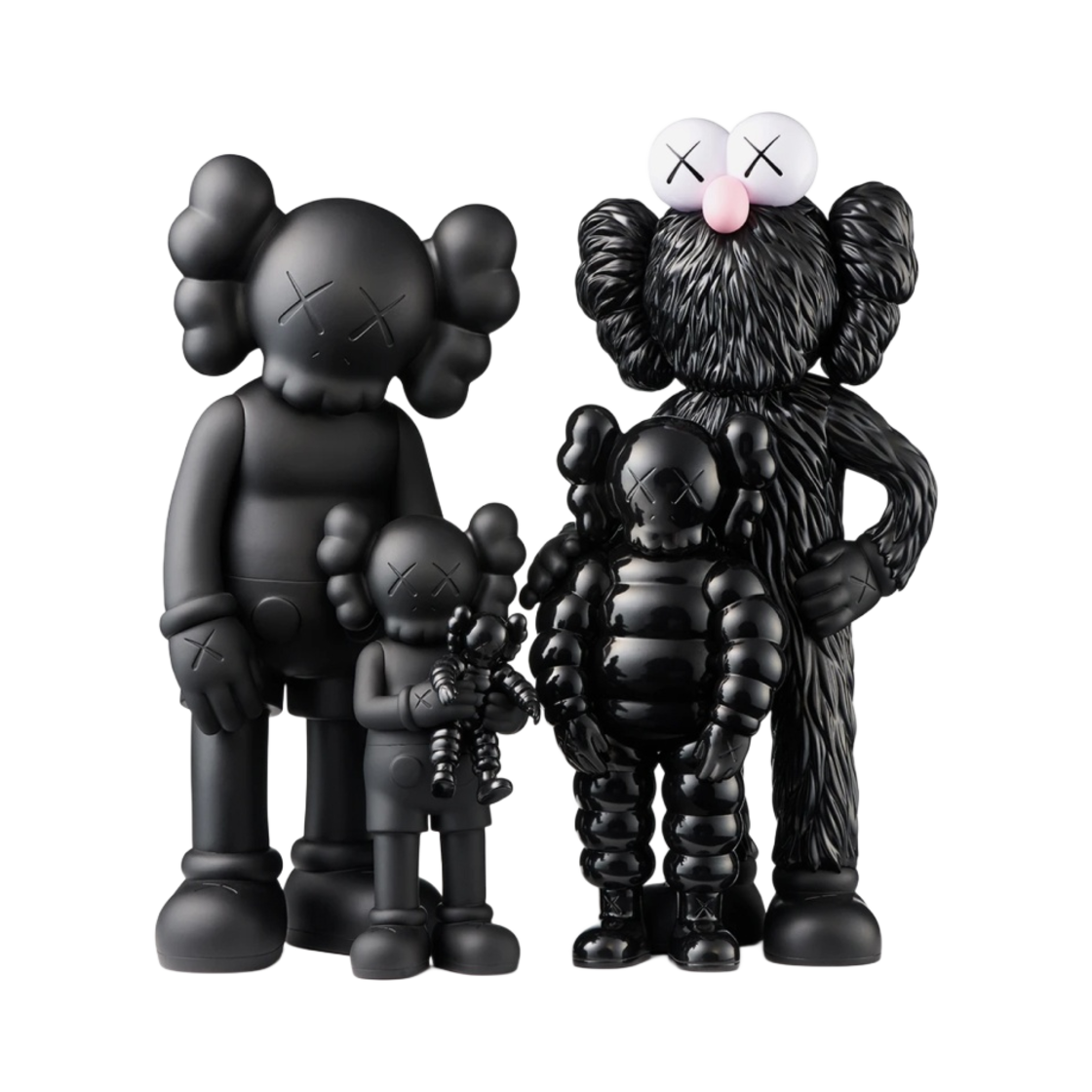 카우스 패밀리 바이닐 피규어 블랙(Kaws Family Vinyl Figure Black)