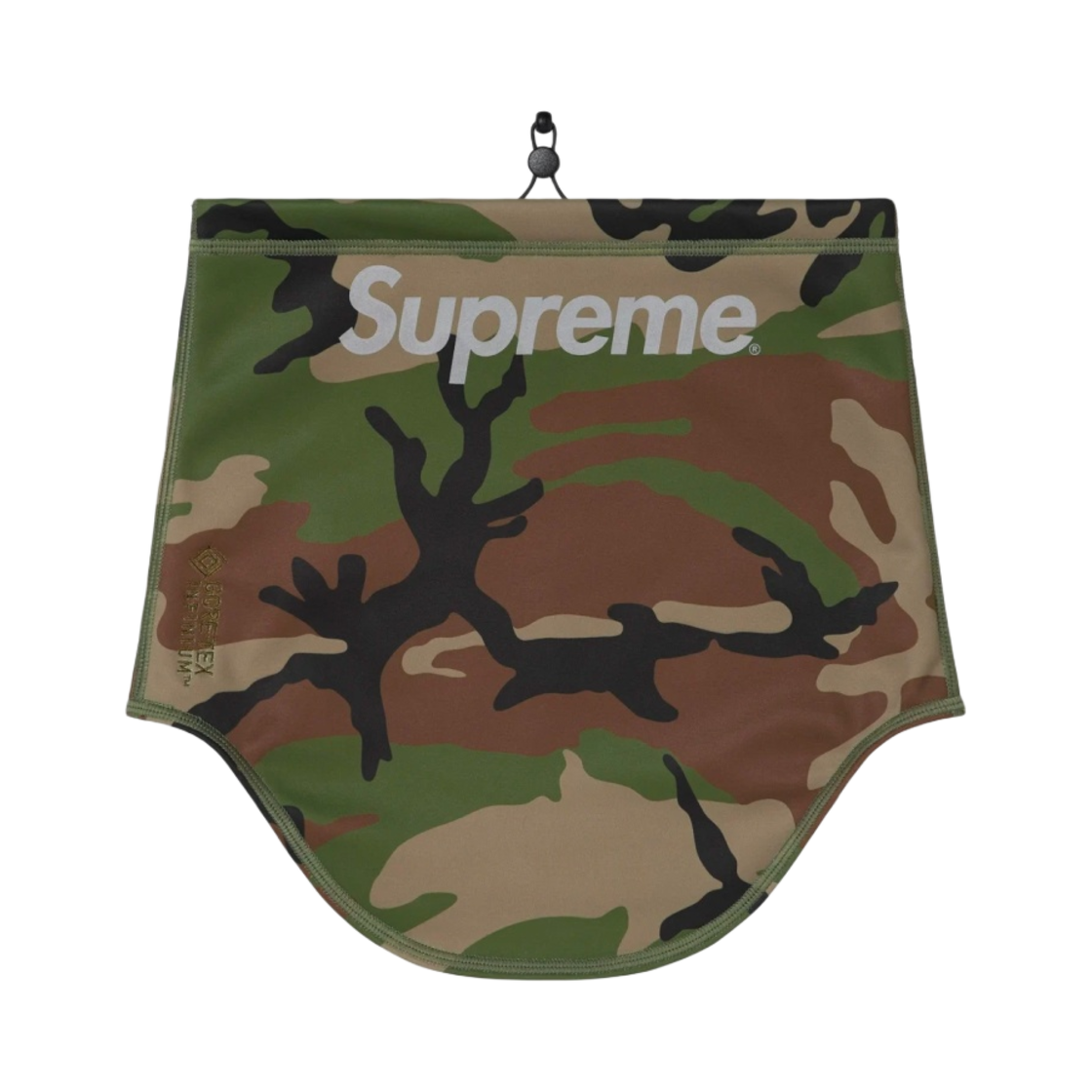 슈프림 윈드스토퍼 넥 게이터 우드랜드 카모 - 23FW