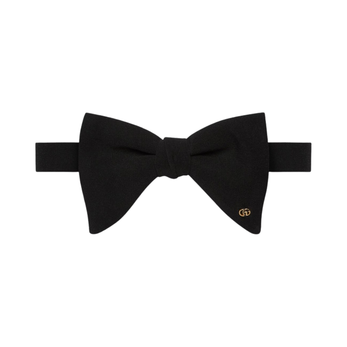 660079-4G005-1000 Gucci Silk Crepe Bow Tie Black