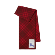 Burberry Check Wool Muffler Ripple