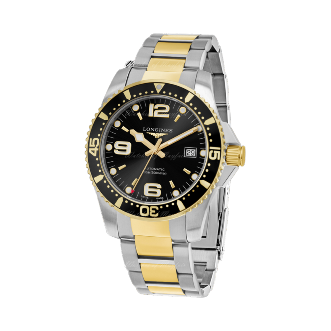 론진 하이드로콘퀘스트 오토매틱 41mm 스테인리스 스틸 블랙(Longines Hydroconquest Automatic 41mm Stainless Steel Black) - 2