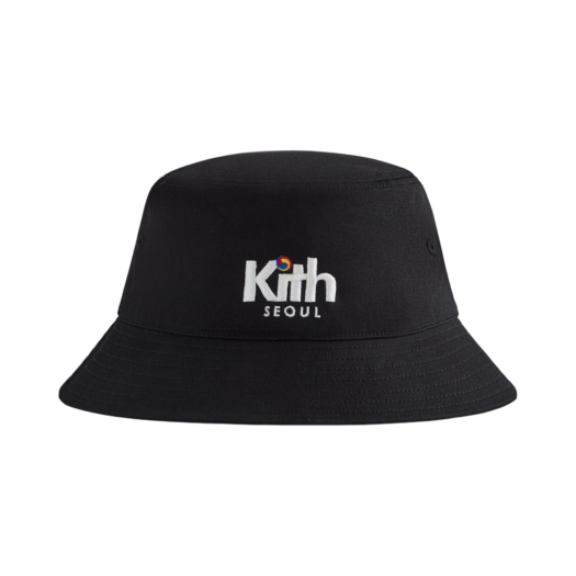 KHM050662-001 Kith Seoul Dawson Bucket Hat Black