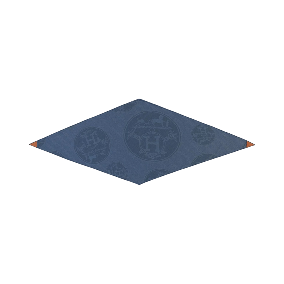 (W) 에르메스 뉴 리브리 라지 로장지 블루 뉘((W) Hermes New Libris Large Losange Bleu Nuit) - 1