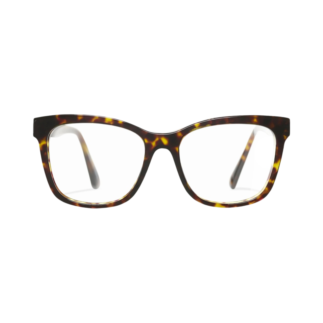 샤넬 스퀘어 프레임 아세테이트 & 다크 톨토이즈(Chanel Square Eyeglasses Acetate & Dark Tortoise) - 1