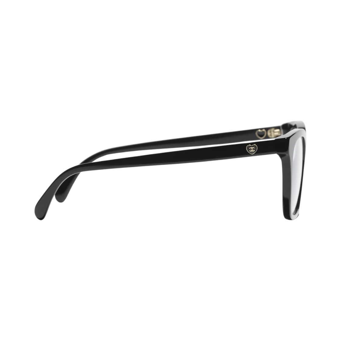 샤넬 렉탱글 프레임 아세테이트 & 블랙 인터내셔널 핏(Chanel Rectangle Eyeglasses Acetate & Black International Fit) - 3