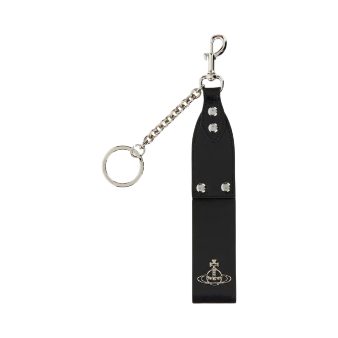 비비안 웨스트우드 스터드 체인 키링 블랙(Vivienne Westwood Stud Chain Keyring Black) - 1
