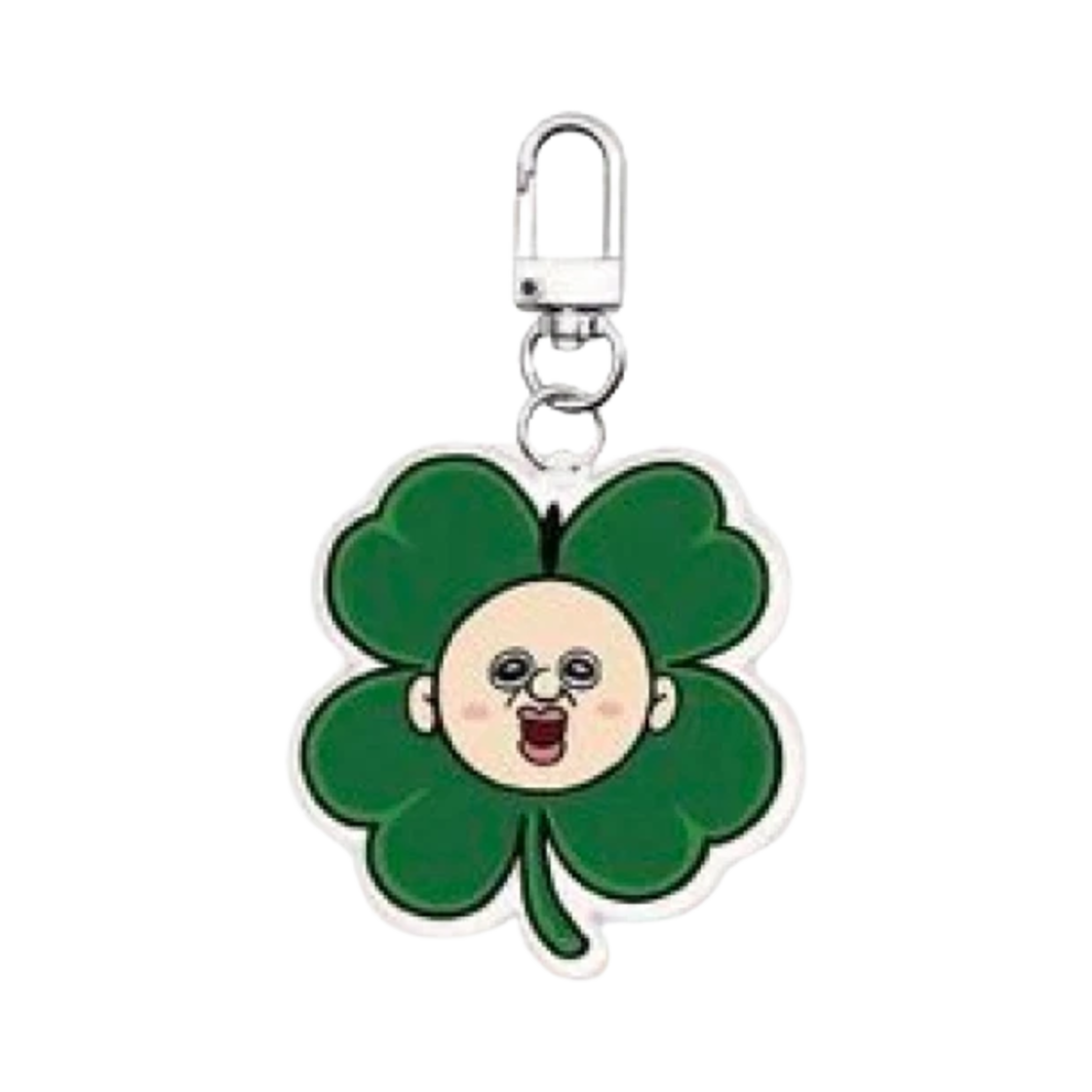 빵빵이 행운의 네잎클로버 키링(Bbangbbang Lucky Four Leaf Clover Keyring)