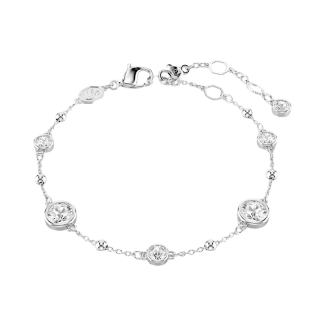 Swarovski (W) Swarovski Imber Bracelet Round Cut White Rhodium Plated · ONE SIZE