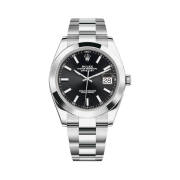 Rolex Datejust 41mm 126300 Bright Black Oyster