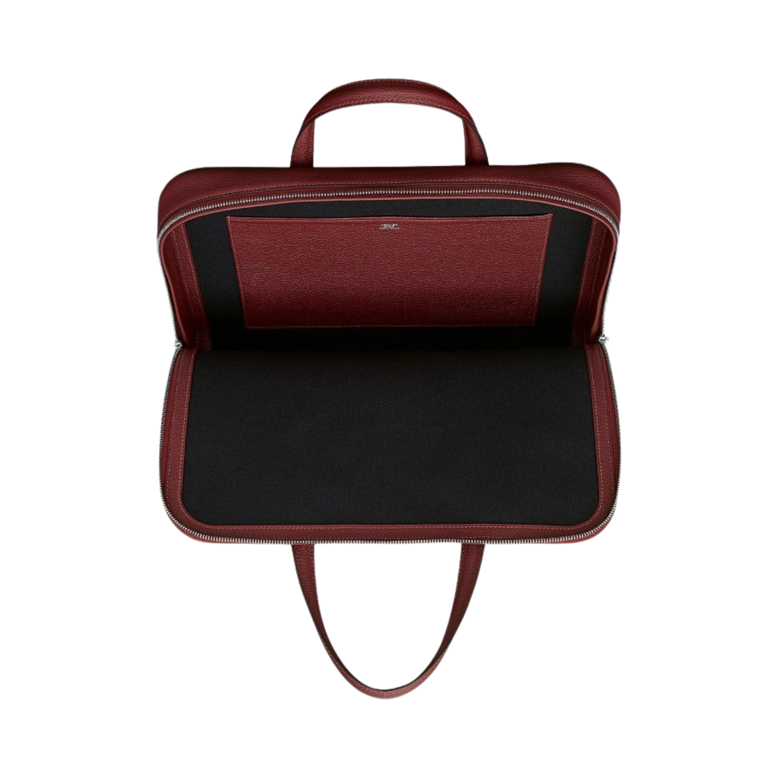 에르메스 빅토리아 라이트 브리프케이스 토고 & 팔라듐 하드웨어 루즈 아쉬(Hermes Victoria Light Briefcase Togo & Palladium Rouge H) - 3