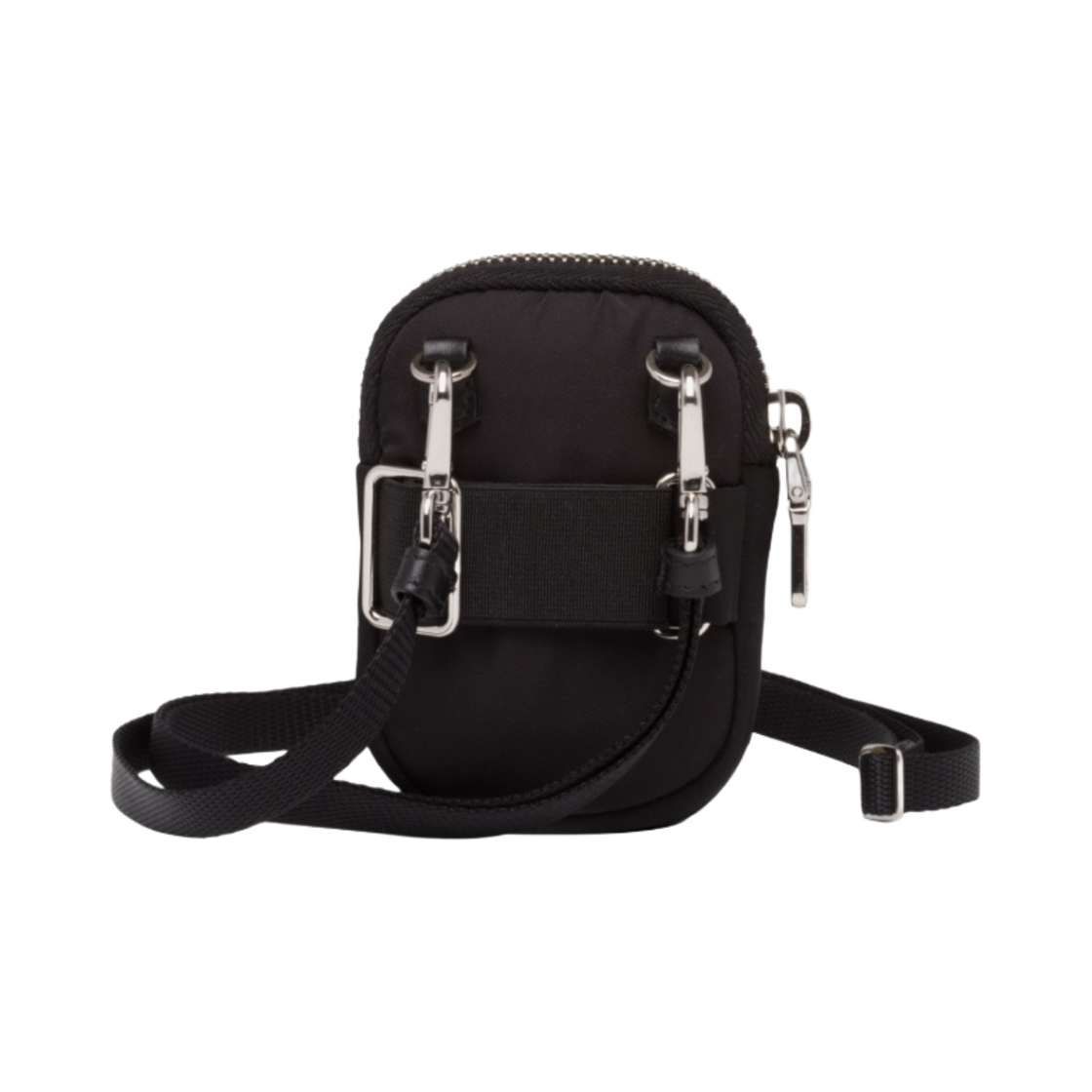 프라다 나일론 미니 파우치 블랙(Prada Nylon Mini Pouch Black) - 2