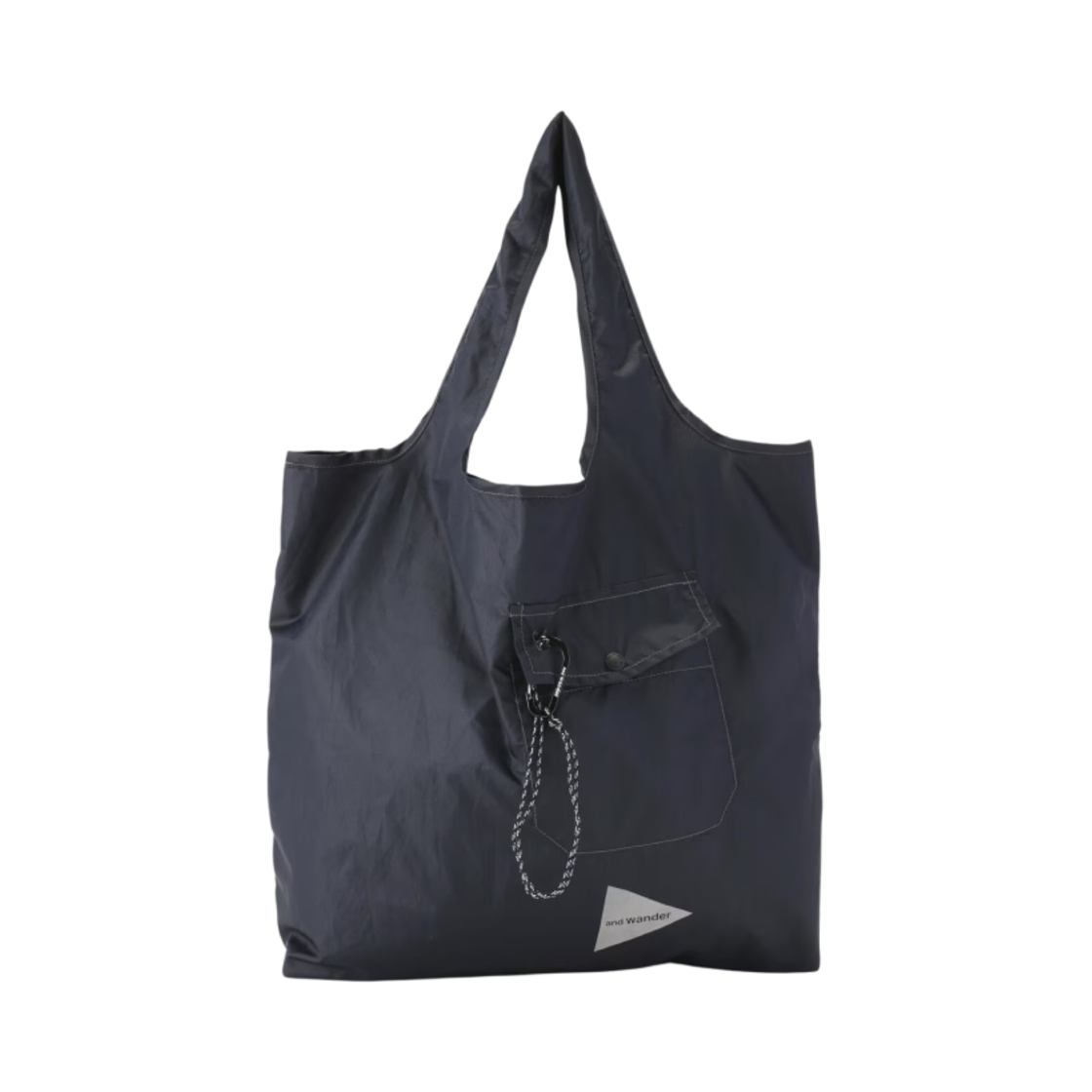 앤드 원더 그로서리 백 블랙(And Wander Grocery Bag Black)